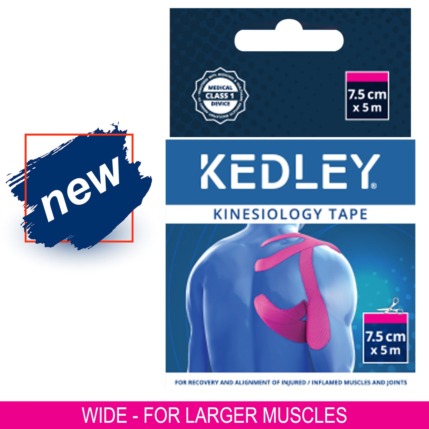 Kinesiology Tape (7.5cm x 5m)