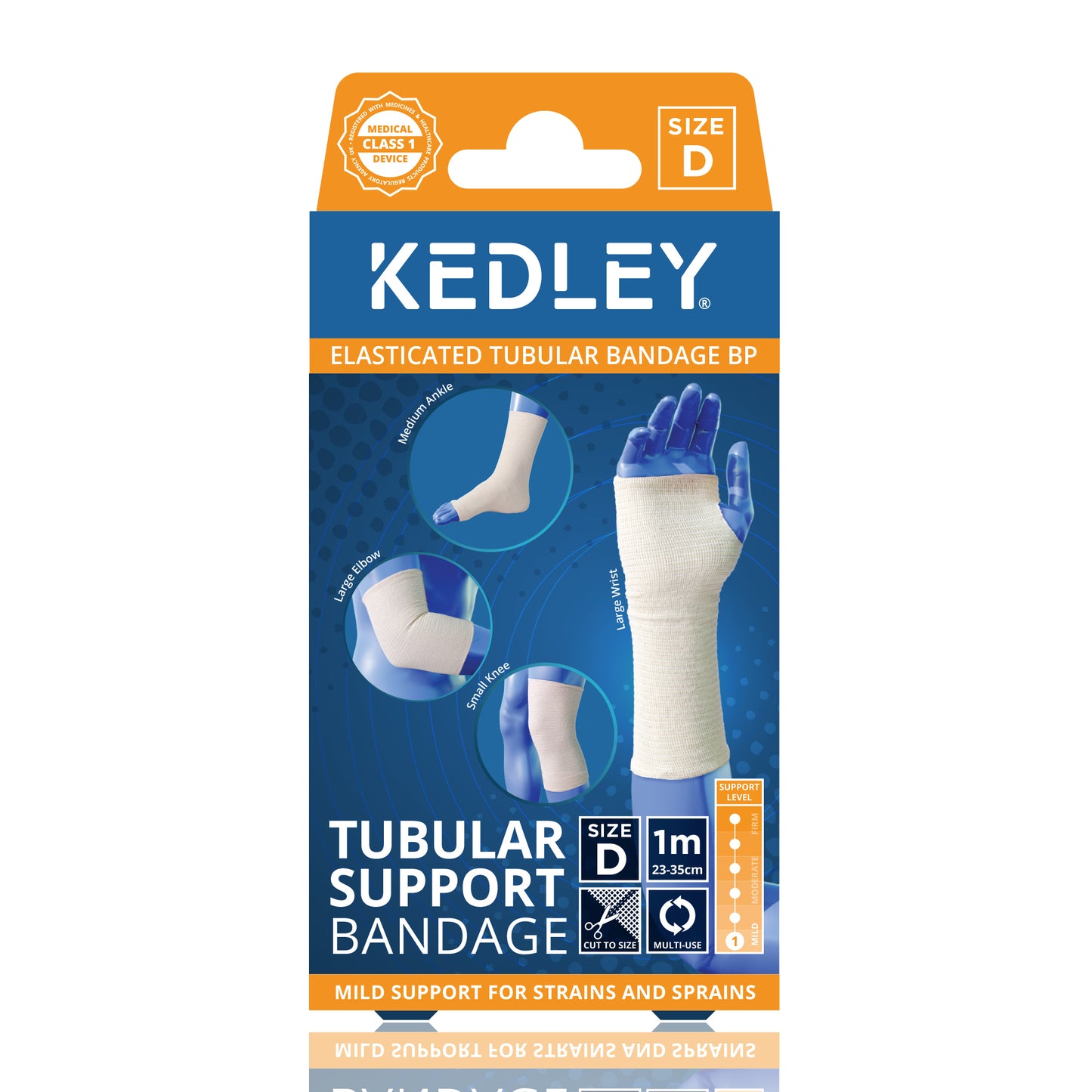ELASTICATED TUBULAR BANDAGE - Size D